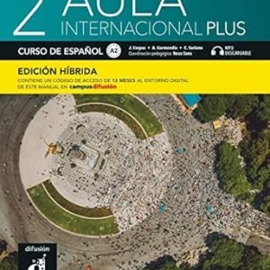 Spanish Book: Aula Internacional Plus 2 (only available for our students).
